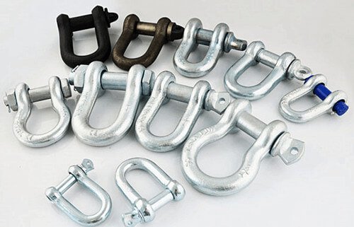 Hilifting - D Shackle, Bow shackle, Chain Shackle & Anchor Shackle