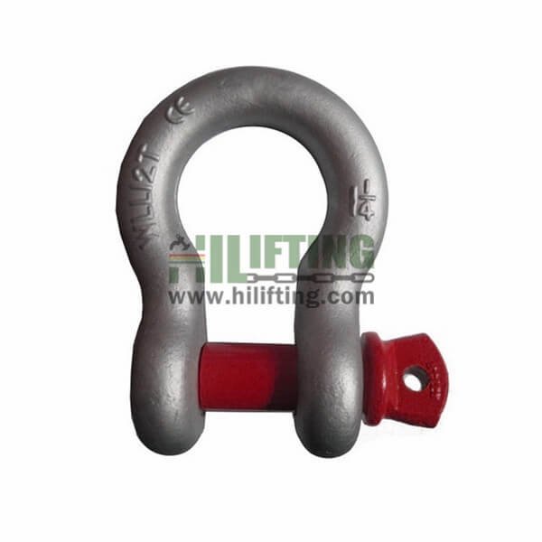 MARINE SHACKLE GALVANIZED 5//16 /" USA MADE RATED 3//4 TON MOORINGS