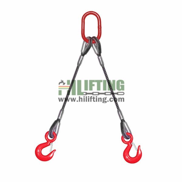 Double Leg Wire Rope Sling
