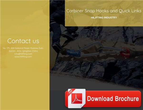 Carbiner Snap Hooks and Quick Links Download Carbiner Snap Hooks and Quick Links Download